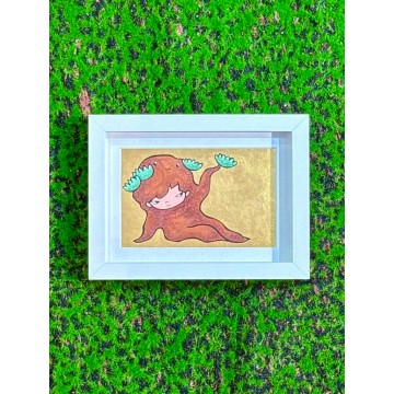 盆景Hibiko 手繪畫 14